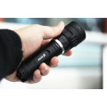 Waterproof IP68 high power magnetic rechargeable scuba diving torch hi-max scuba diving flashlight